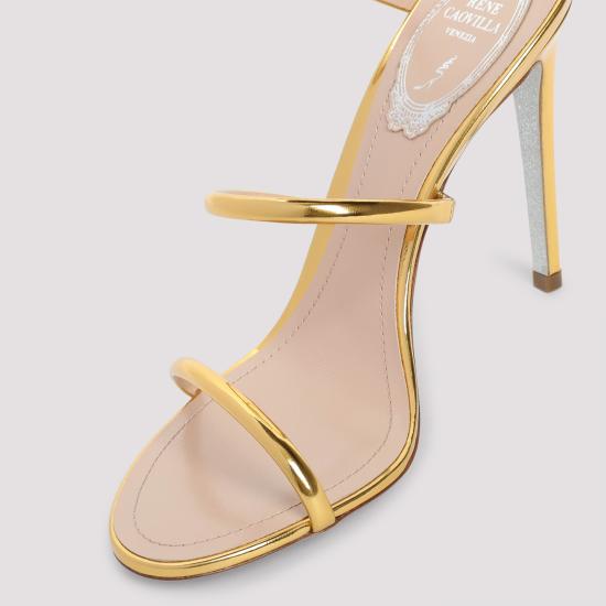 26FW 르네 카오빌라 샌들 C123511050001L018 DARK GOLD - RENE CAOVILLA