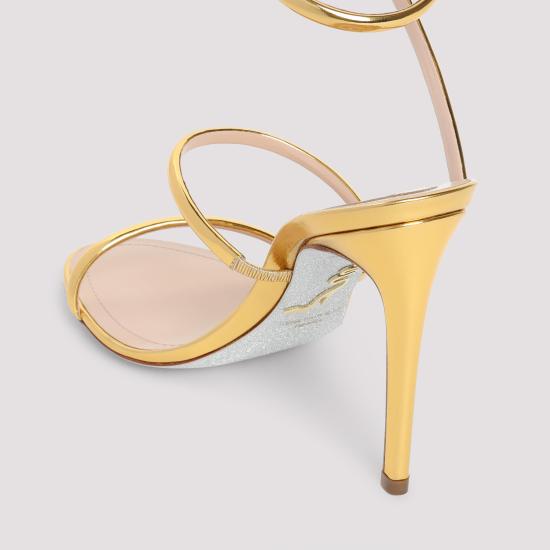 26FW 르네 카오빌라 샌들 C123511050001L018 DARK GOLD - RENE CAOVILLA