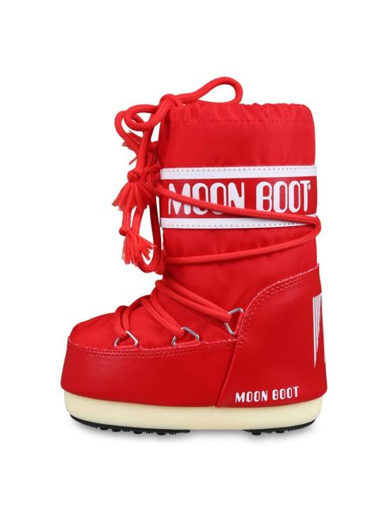 26FW [키즈] 문부츠 아이콘 나일론 부츠 1400440 095 RED - MOON BOOT