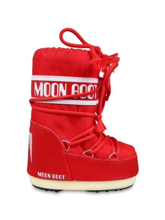 26FW [키즈] 문부츠 아이콘 나일론 부츠 1400440 095 RED - MOON BOOT