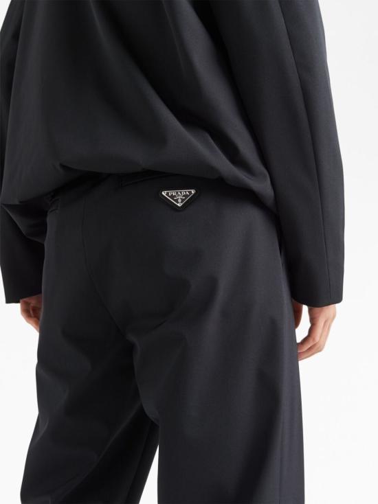 26FW 프라다 스트레이트 팬츠 SPH252S231 11QL F0002 NERO - PRADA