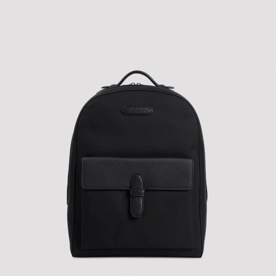 26FW 브리오니 백팩 OIYA0L OA714 1010 BLACK BLACK
