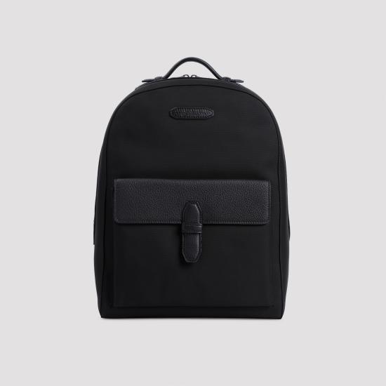26FW 브리오니 백팩 OIYA0L OA714 1010 BLACK BLACK - BRIONI