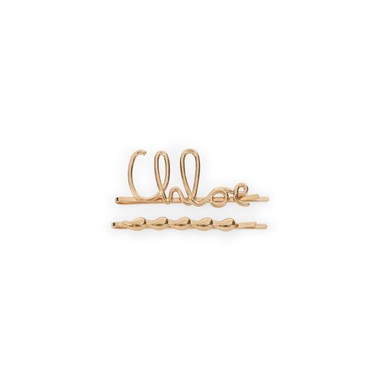 26FW 끌로에 헤어 액세서리 CHC24WFT43CB7 9DC VINTAGE GOLD - CHLOE