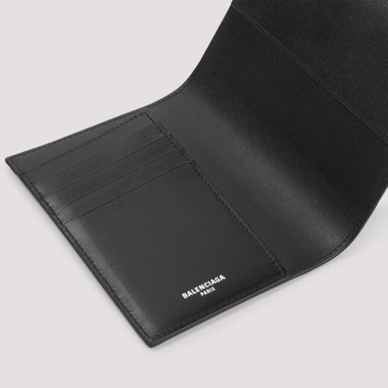 26FW 발렌시아가 패스포트 홀더 787742 2AA3R 1000 BLACK - BALENCIAGA