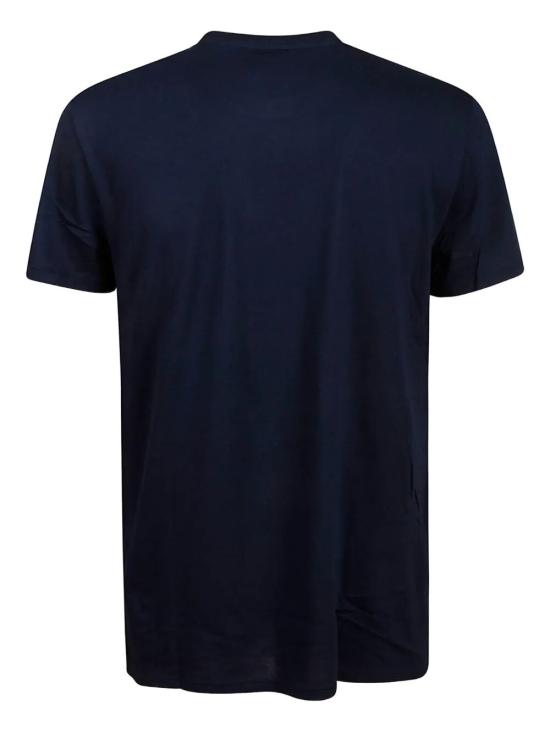 26FW 라코스테 피마 코튼 저지 크루넥 티셔츠 TH6709 166 NAVY BLUE - LACOSTE