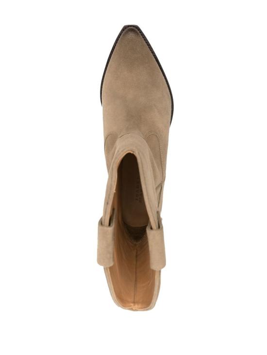 26FW 이자벨마랑 두에르토 레더 카우보이 부츠 BO0003FA A1A03S 50TA TAUPE - ISABEL MARANT