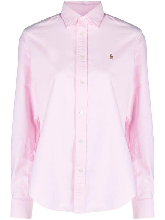 26FW 폴로 랄프로렌 포니 로고 옥스포드 셔츠 211891377 002 BATH PINK