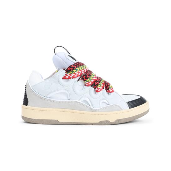 26FW 랑방 스니커즈 FUSKDK12DRA3P26 00 WHITE - LANVIN