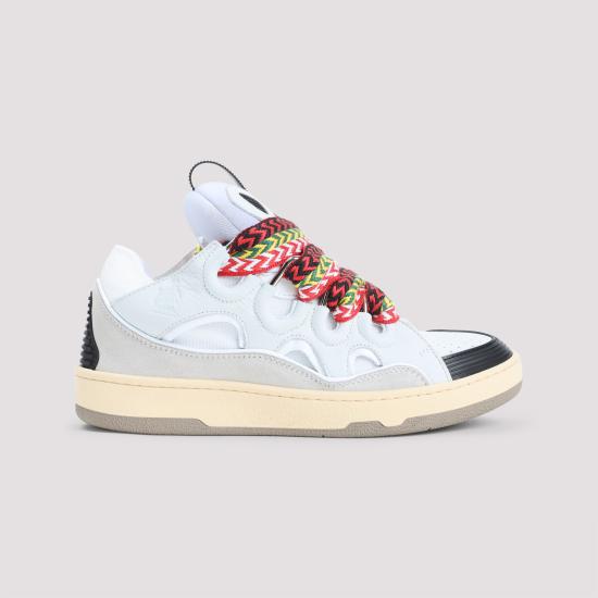 26FW 랑방 스니커즈 FUSKDK12DRA3P26 00 WHITE - LANVIN