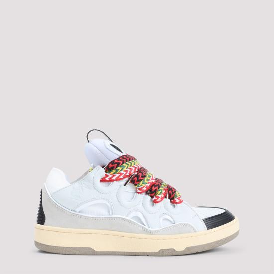 26FW 랑방 스니커즈 FUSKDK12DRA3P26 00 WHITE