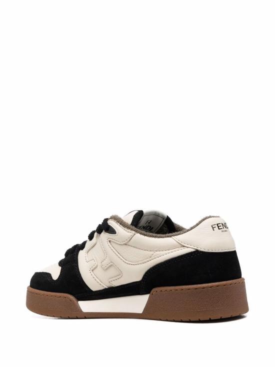 26FW 펜디 매치로우탑 스니커즈 7E1493 AHH2 F1FZB NERO MILK - FENDI