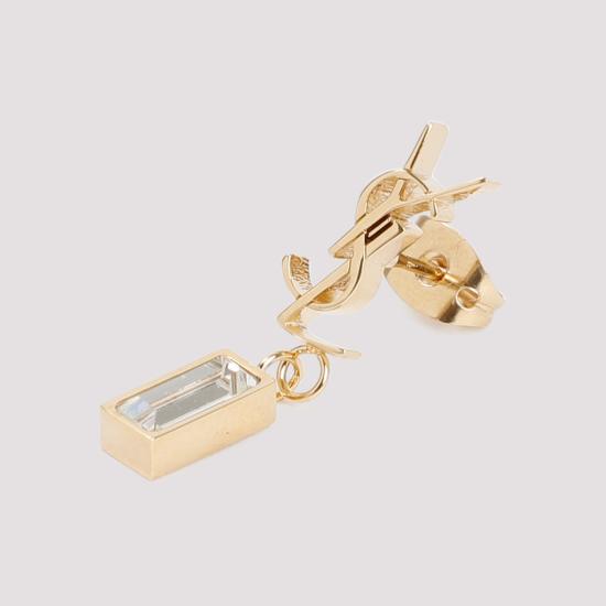 26FW 생로랑 이어링 746624 Y1526 8066 DORE CRYSTAL - SAINT LAURENT