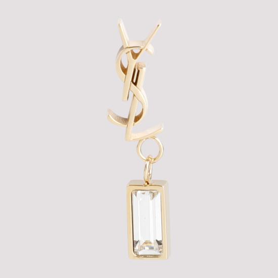26FW 생로랑 이어링 746624 Y1526 8066 DORE CRYSTAL - SAINT LAURENT