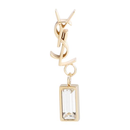 26FW 생로랑 이어링 746624 Y1526 8066 DORE CRYSTAL - SAINT LAURENT