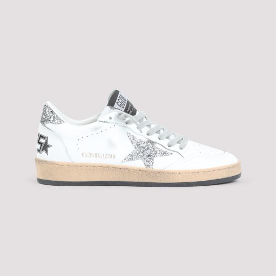 26FW 골든구스 글리터 스타 볼스타 스니커즈 GWF00117 F003773 11325 WHITE SILVER - GOLDEN GOOSE