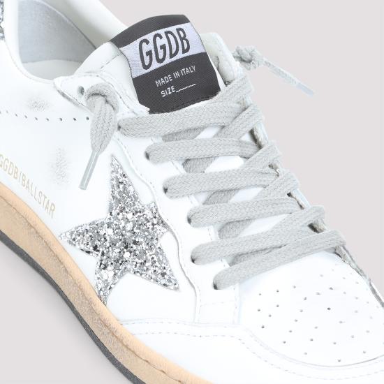26FW 골든구스 글리터 스타 볼스타 스니커즈 GWF00117 F003773 11325 WHITE SILVER - GOLDEN GOOSE