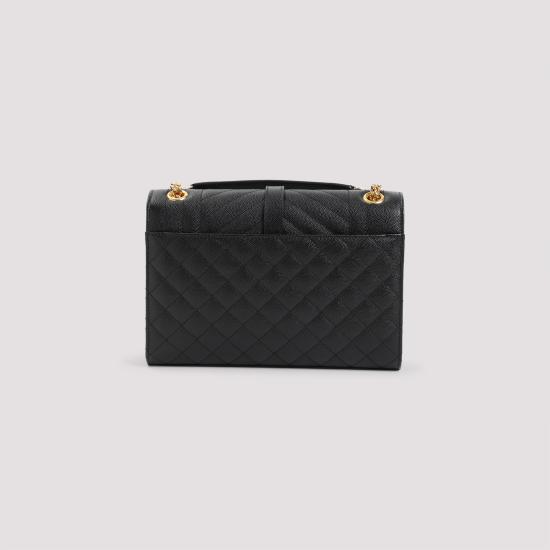 26FW 생로랑 엔벨로프 미디움 백 600185 BOW91 1000 NERO - SAINT LAURENT