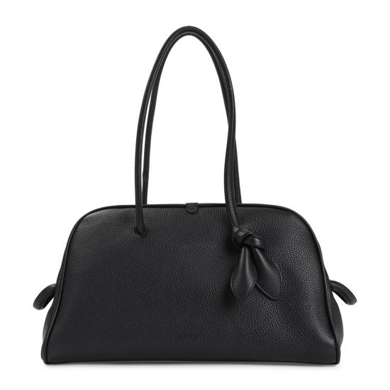 26FW 자크뮈스 투리스모 소프트 볼링백 BAU00417AC03A03 990 BLACK - JACQUEMUS