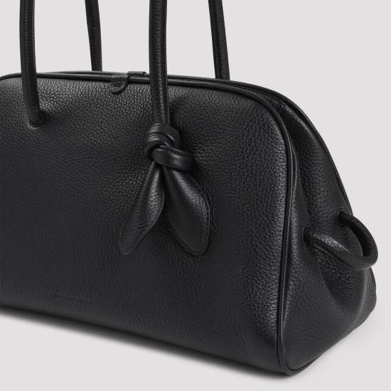 26FW 자크뮈스 투리스모 소프트 볼링백 BAU00417AC03A03 990 BLACK - JACQUEMUS