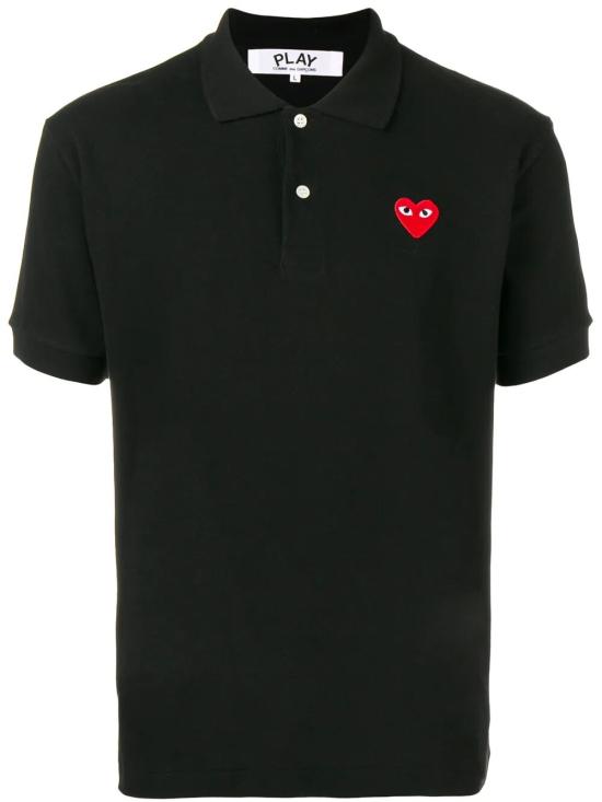 26FW 꼼데가르송 폴로 티셔츠 P1T006 BLACK