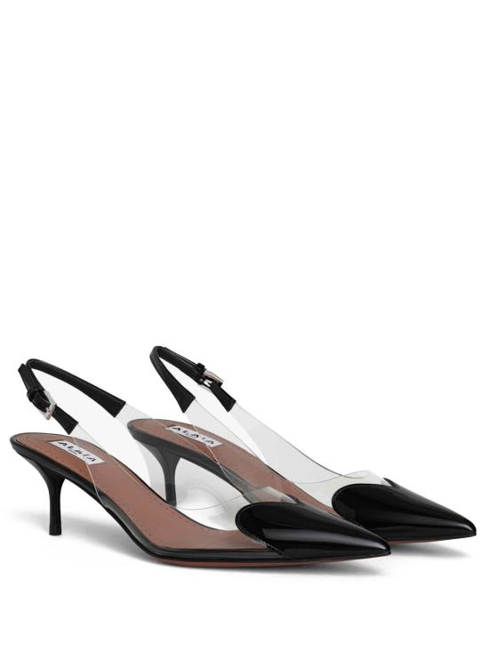 26FW 알라이아 힐/펌프스 AA3E057CK150 999 NOIR - ALAIA