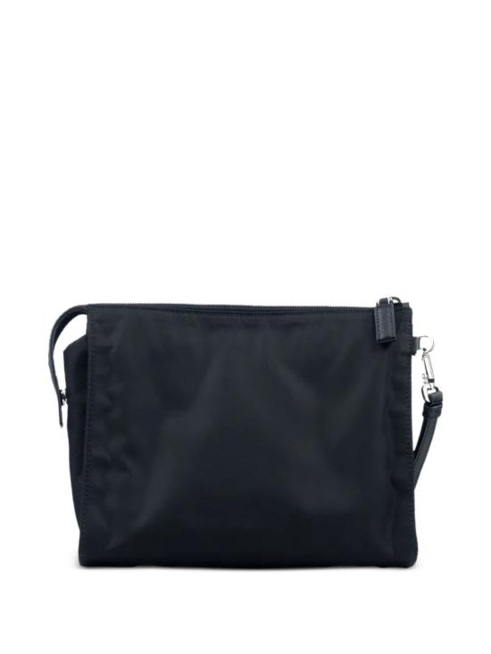 26FW 프라다 리나일론 앤 사피아노 레더 파우치 2NE789 2DMH F0002 NERO - PRADA