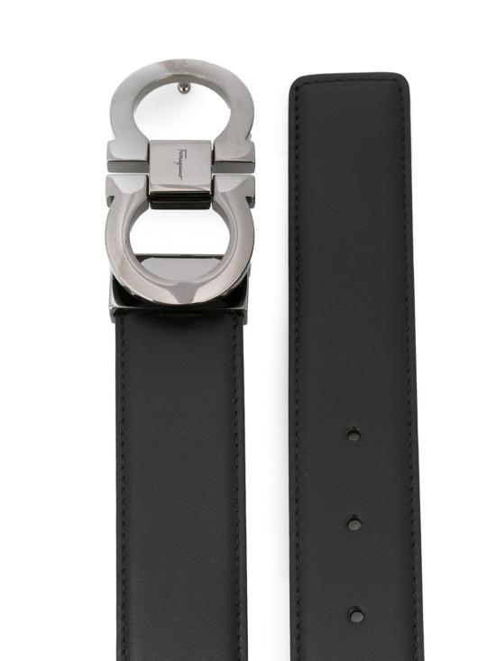 26FW 살바토레 페라가모 가죽 벨트 679535 0644557 NERO AUBURN - SALVATORE FERRAGAMO