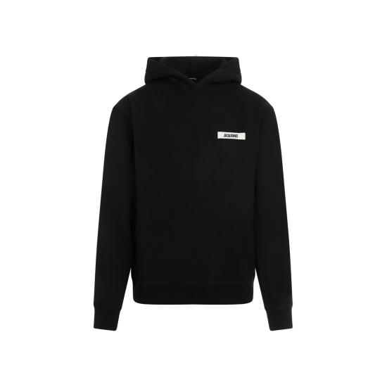 26FW 자크뮈스 그로그랭 후드 티셔츠 HOM00247AJ00126 990 BLACK - JACQUEMUS