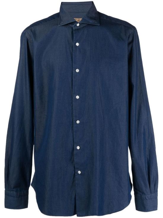 26FW 발바 긴팔 셔츠 LIU13P01PZ0998U 093 0001 DARK DENIM