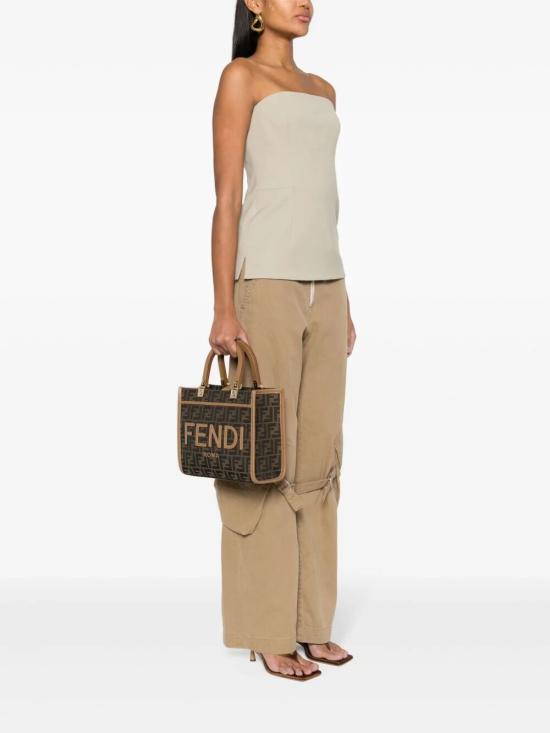 26FW 펜디 SUNSHINE 선샤인 스몰 쇼퍼백 8BH394 ALVY F1GE3 TABACCO - FENDI