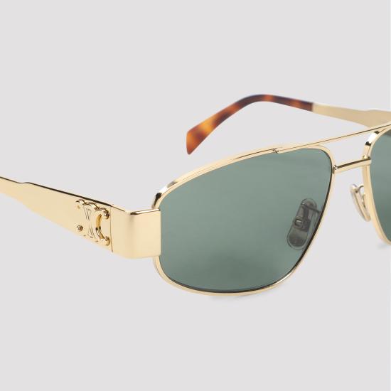 26FW 셀린느 선글라스 4S281CMLB 35SG GOLD GREEN - CELINE