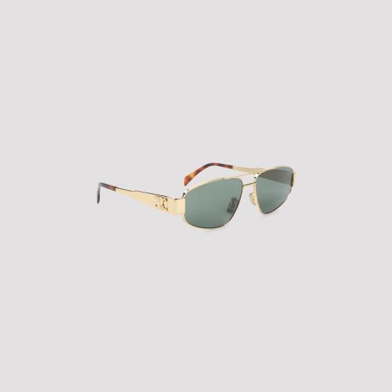 26FW 셀린느 선글라스 4S281CMLB 35SG GOLD GREEN - CELINE