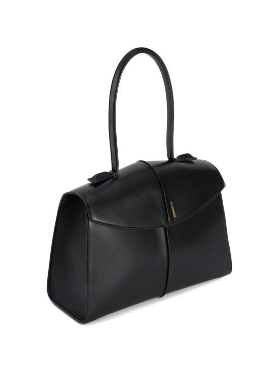 26FW 질샌더 리네아 미디엄 핸드백 J08WD0155P9079 001 BLACK - JIL SANDER