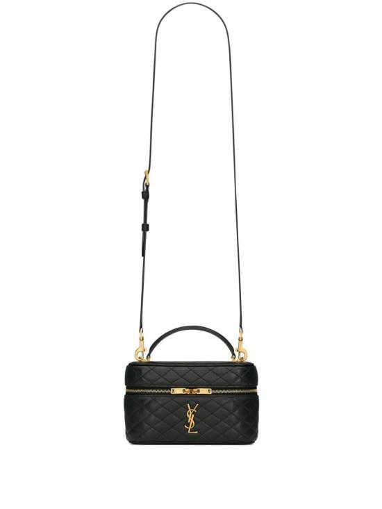 26FW 생로랑 램스킨 가비 베니티 백 766731 1EL07 1000 NERO - SAINT LAURENT
