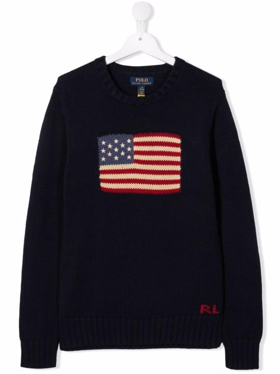 26FW [키즈] 랄프 로렌 풀오버 323668285 001 HUNTER NAVY