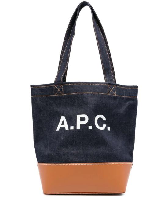 26FW 아페쎄 악셀 스몰 토트백 COHLO M61568 CAF DENIM CARAMEL