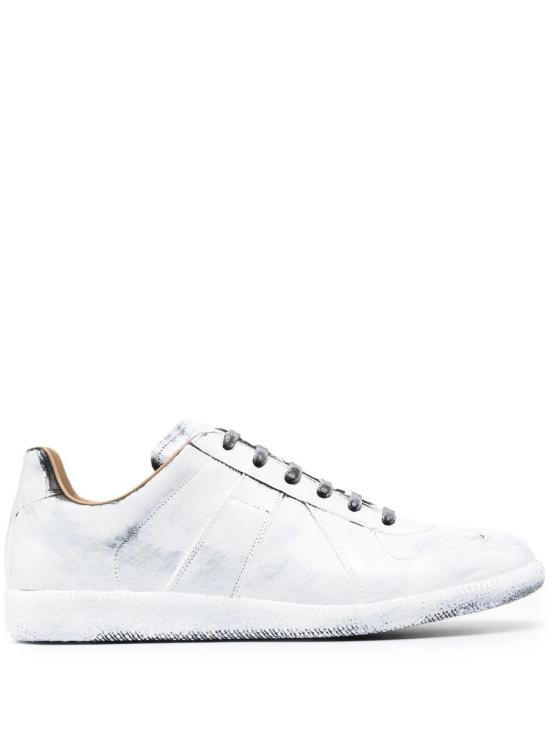 26FW 마르지엘라 스니커즈 S37WS0566P4128 H8680 BLACK GLOSSY WHITE