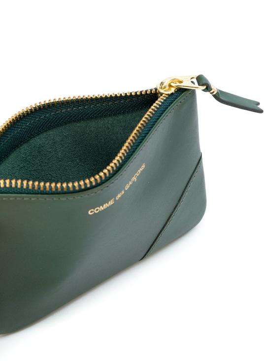 26FW 꼼데가르송 클래식 레더 라인 파우치 SA8100 BOTTLE GREEN - COMME DES GARCONS