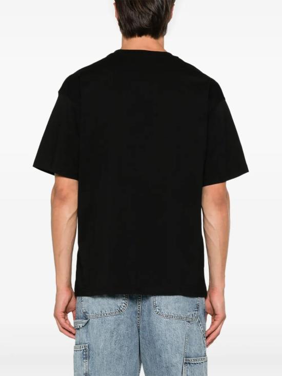 26FW 디젤 T-박스트-Div 로고 패치 티셔츠 A149430GRAI 9XX - DIESEL