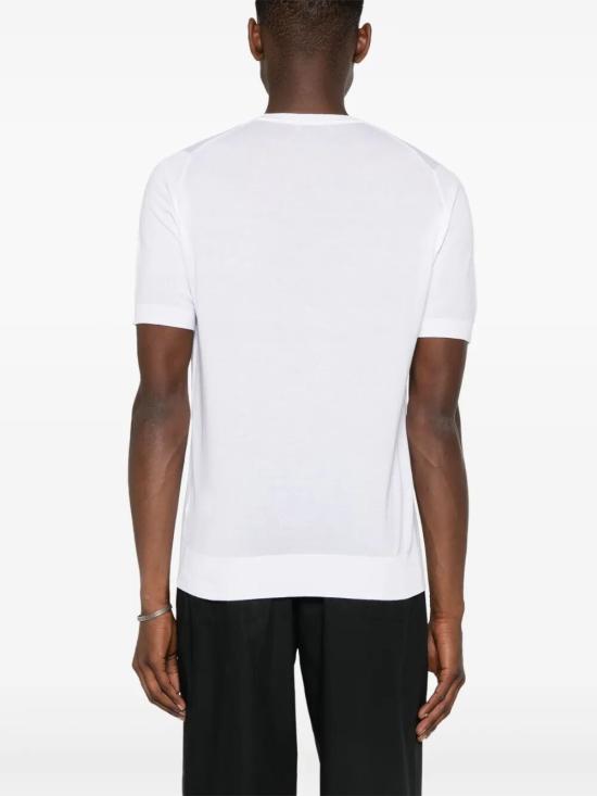 26FW 존스메들리 반팔 티셔츠 KEMPTON WHITE - JOHN SMEDLEY