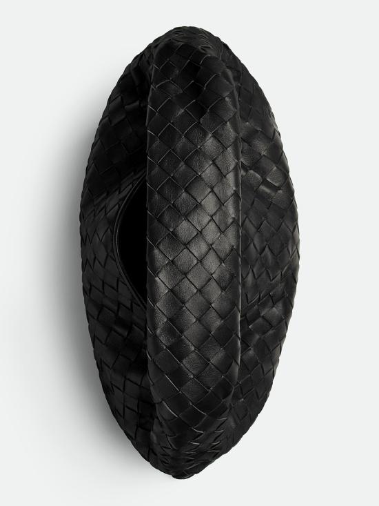 26FW 보테가베네타 스몰 홉 숄더백 796262 V3IV1 1019 BLACK - BOTTEGA VENETA