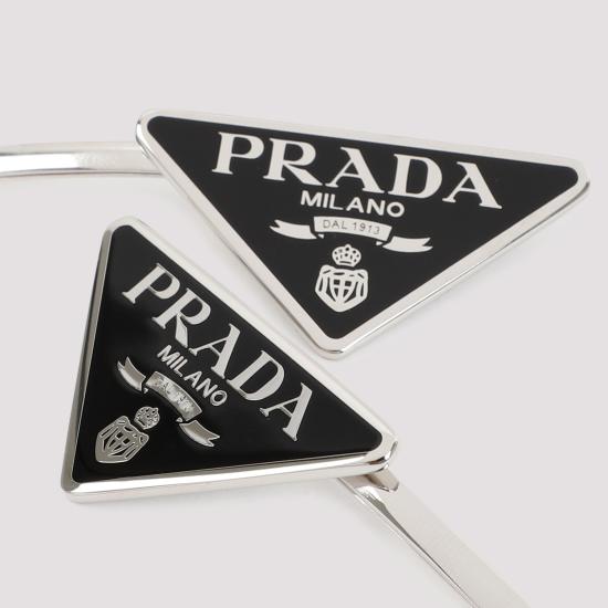 26FW 프라다 이어링 1IF051 2BA6 F0002 NERO - PRADA