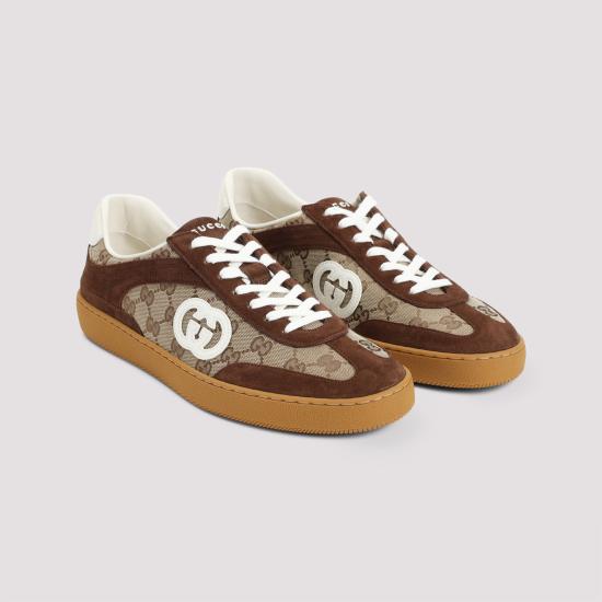 26FW 구찌 G75 스니커즈 791742 AAEGA 2242 BEIGE EBONY - GUCCI