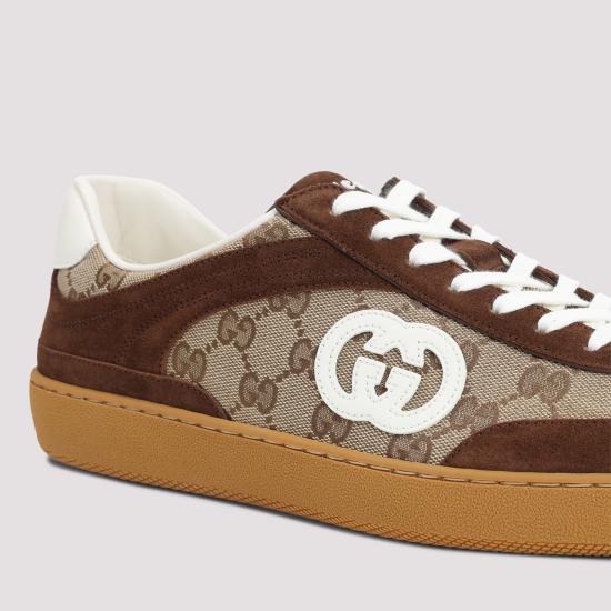 26FW 구찌 G75 스니커즈 791742 AAEGA 2242 BEIGE EBONY - GUCCI