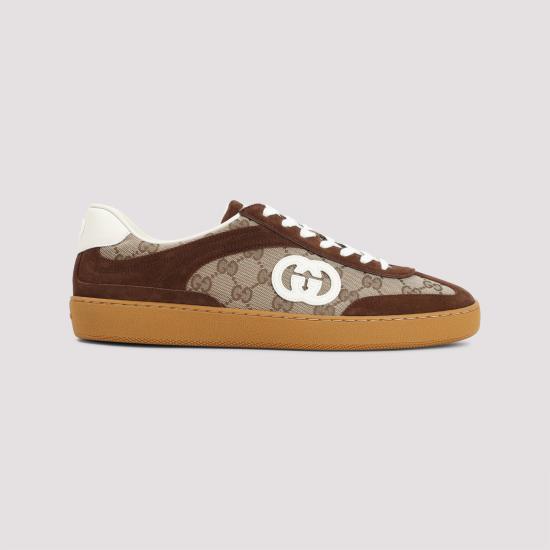 26FW 구찌 G75 스니커즈 791742 AAEGA 2242 BEIGE EBONY - GUCCI
