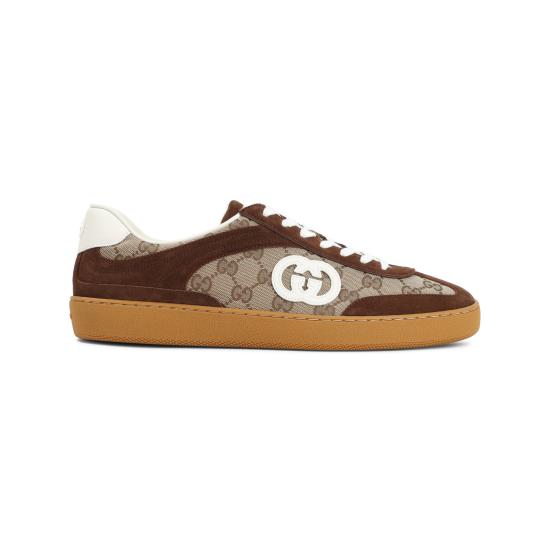 26FW 구찌 G75 스니커즈 791742 AAEGA 2242 BEIGE EBONY - GUCCI