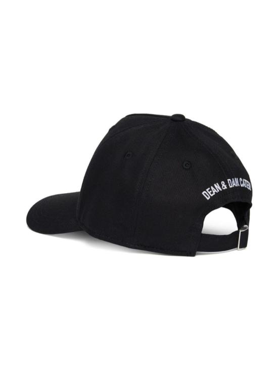 26FW [키즈] 디스퀘어드2 모자 DQ2116 D00YT DQ900 BLACK - DSQUARED2