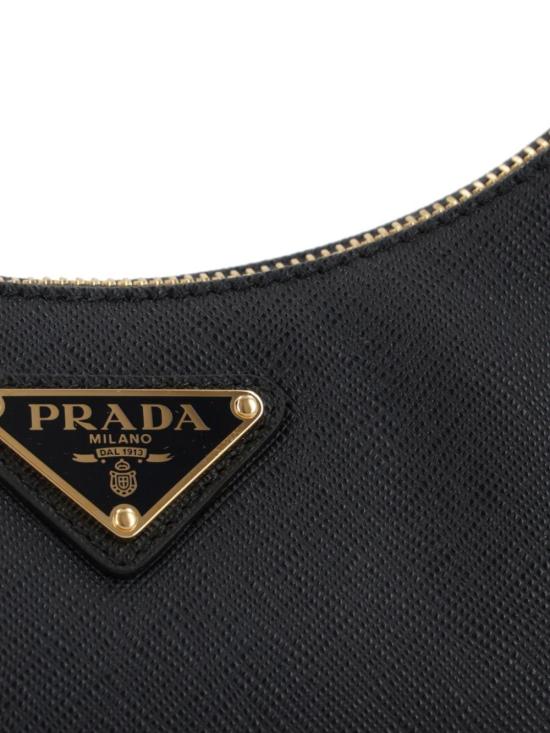 26FW 프라다 리에디션 미니 페이턴트 숄더백 1BC204VQOM NZV F0632 NERO - PRADA