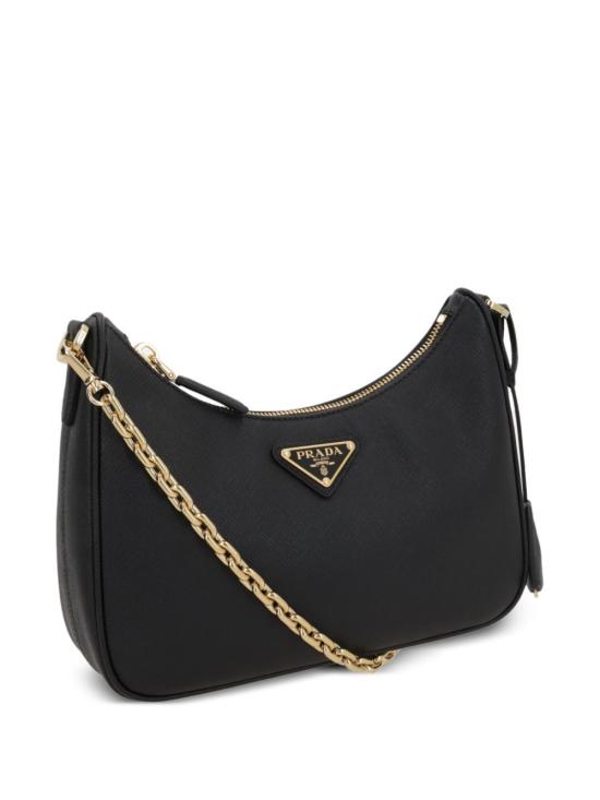 26FW 프라다 리에디션 미니 페이턴트 숄더백 1BC204VQOM NZV F0632 NERO - PRADA